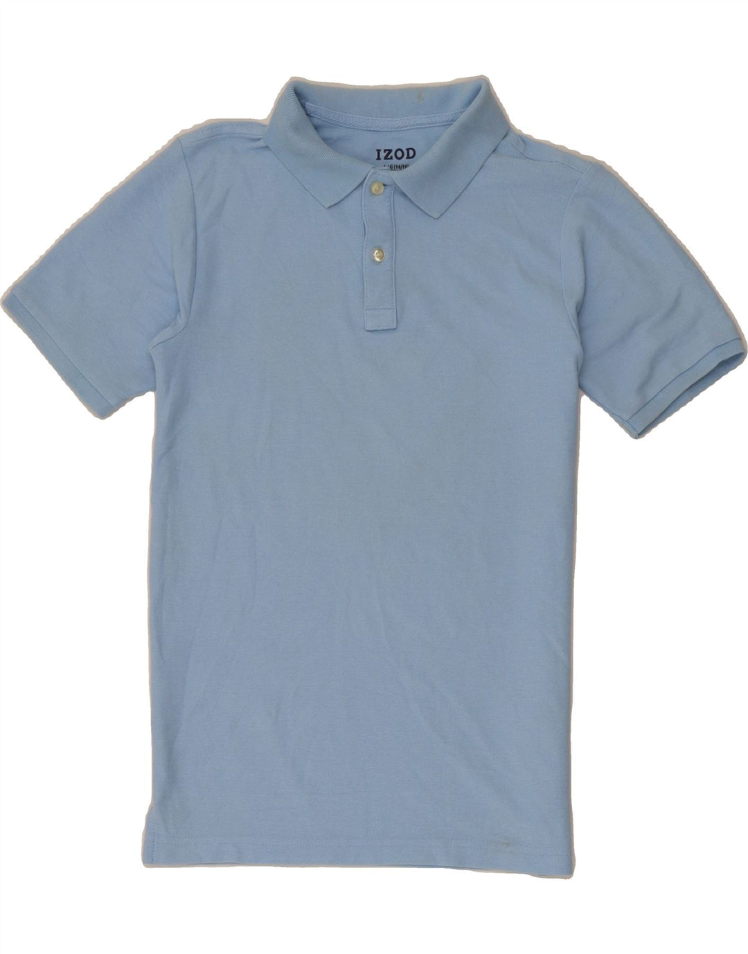 IZOD Boys Regular Polo Shirt 14-15 Years Large Blue Cotton Vintage Izod and Second-Hand Izod from Messina Hembry 