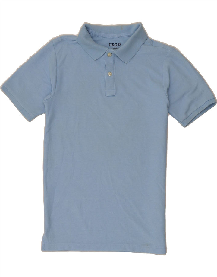 IZOD Boys Regular Polo Shirt 14-15 Years Large Blue Cotton Vintage Izod and Second-Hand Izod from Messina Hembry 