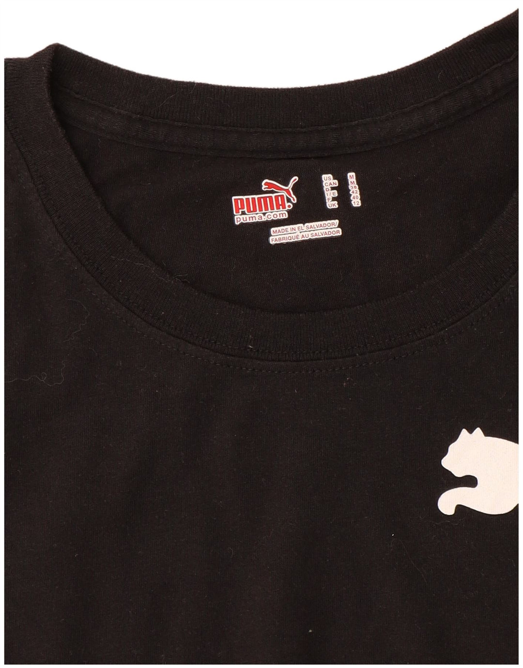 PUMA ženska majica kratkih rukava UK 12 srednje crna