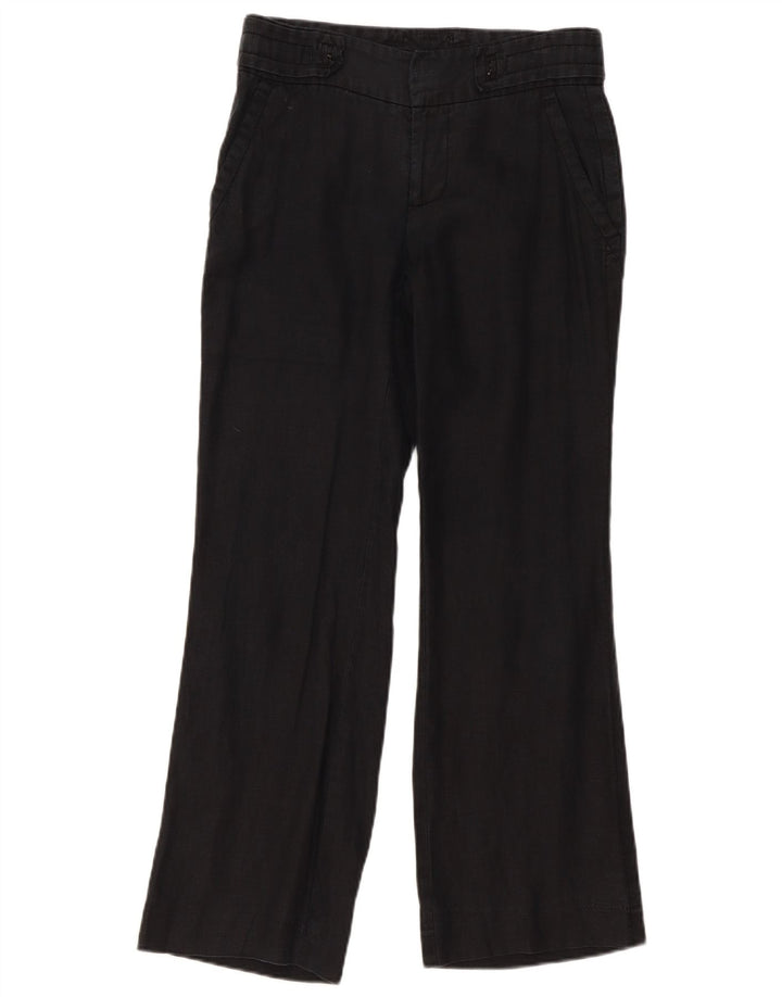 Zara ženske ležerne hlače Bootcut male W26 L30 crne