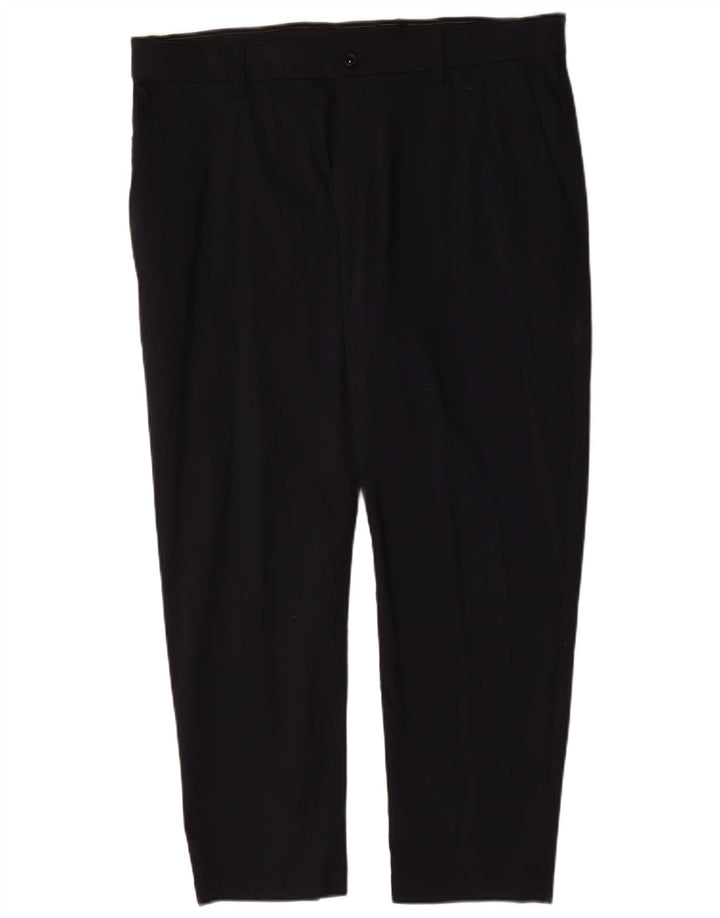 NIKE muške Dri Fit standardne ravne chino hlače W38 L30 tamnoplave