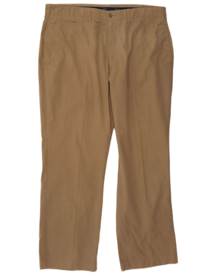 Marks & Spencer muške chino hlače Blue Harbour Bootcut W38 L29 Bež