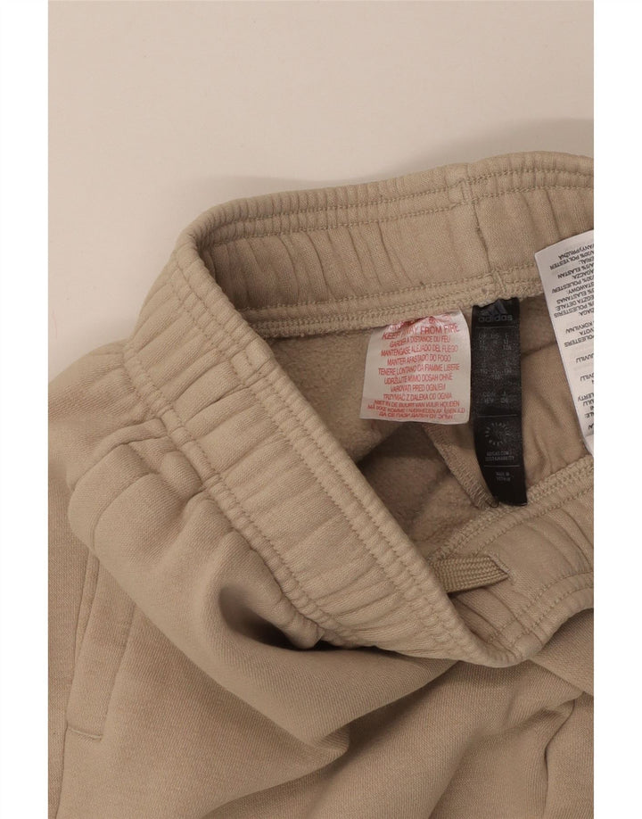 ADIDAS Trenirka za dječake, hlače za trčanje, 11-12 godina, bež pamuk