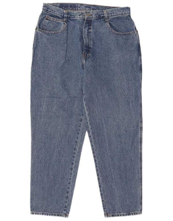 Gitano ženske sužene traperice visokog struka US 16 2XL W34 L29 plavi pamuk