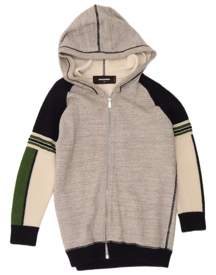 Dsquared2 Ženska UK 18 XL siva pamuk u boji