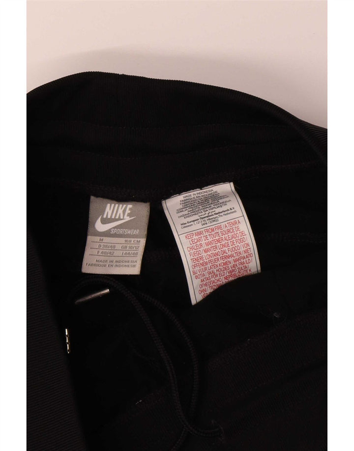 Nike ženske hlače za trenirku UK 10/12 Srednje crni poliester