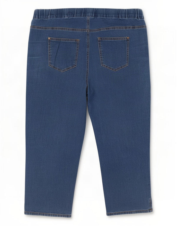 Marks & Spencer Ženske autograph Capri traperice UK 20 2XL W40 L22 Plavi pamuk