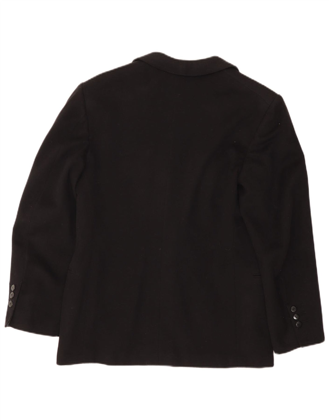 Vintage muška jakna s jednim gumbom UK 36 Mala crna