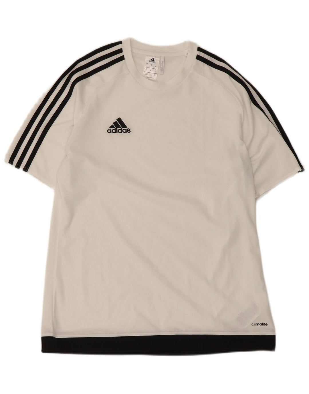 Adidas muška Climalite majica kratkih rukava Medium White Colourblock Poliester