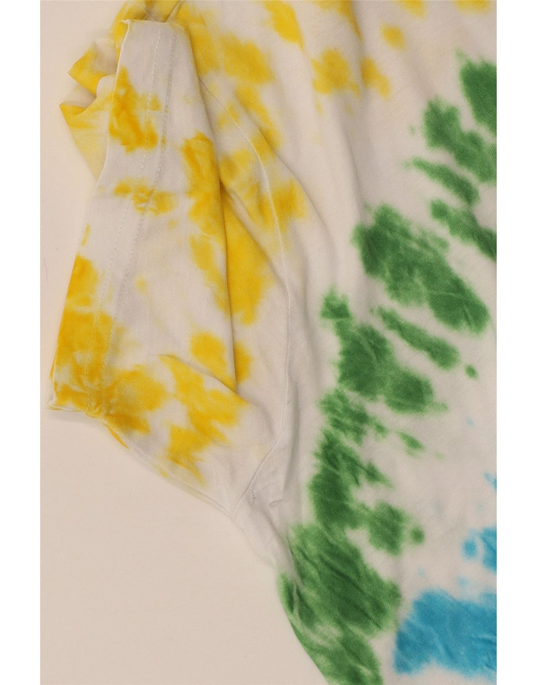 CHAMPION Ženska majica kratkih rukava UK 16 Veliki raznobojni Tie Dye pamuk