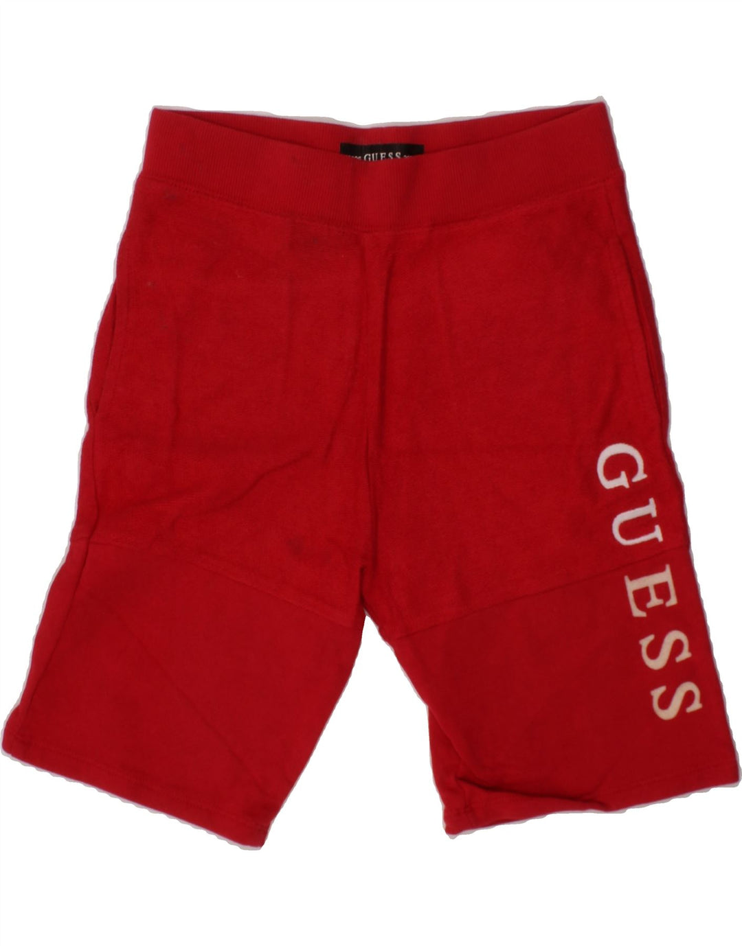 GUESS Boys Graphic Sport Shorts 6-7 Years  Red Vintage Guess and Second-Hand Guess from Messina Hembry 
