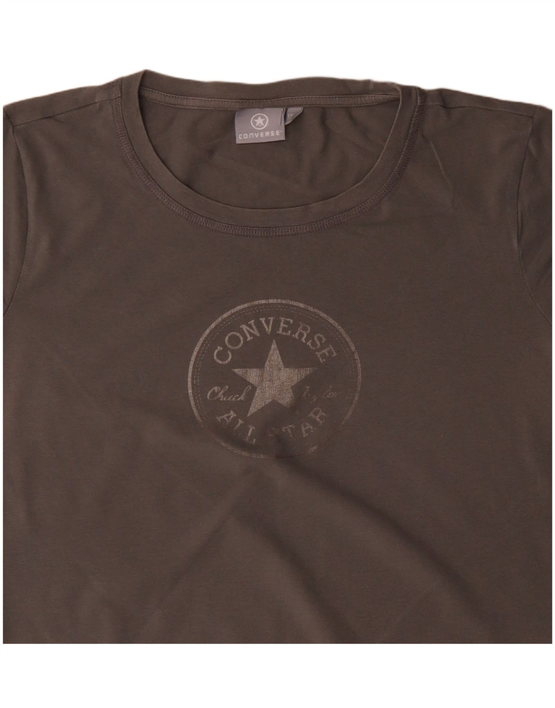 CONVERSE Ženska majica kratkih rukava s grafičkim motivima UK 18 XL, sivi pamuk