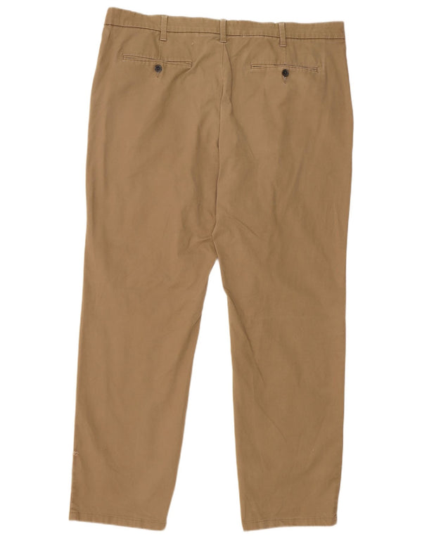 Marks & Spencer muške chino hlače standardnog kroja W40 L31 bež pamuk