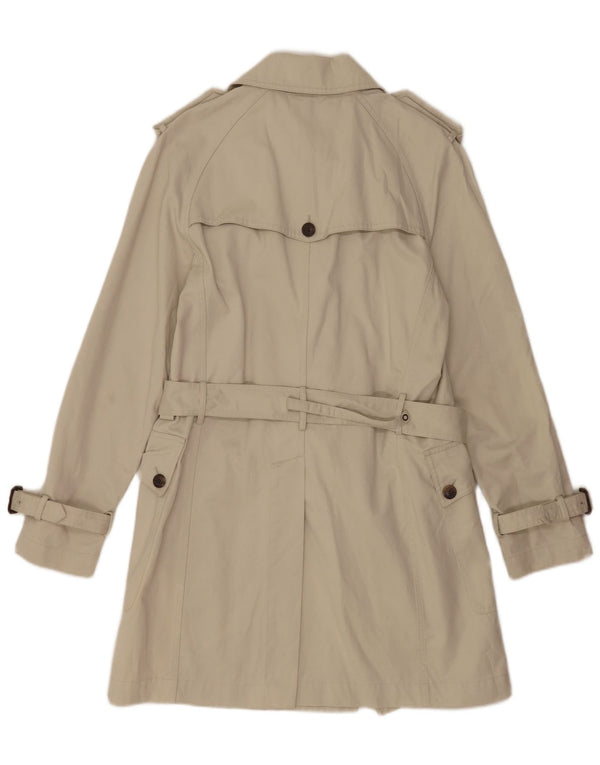 Mauro Grifoni muški trenč kaput IT 48 srednje bijele boje pamuk