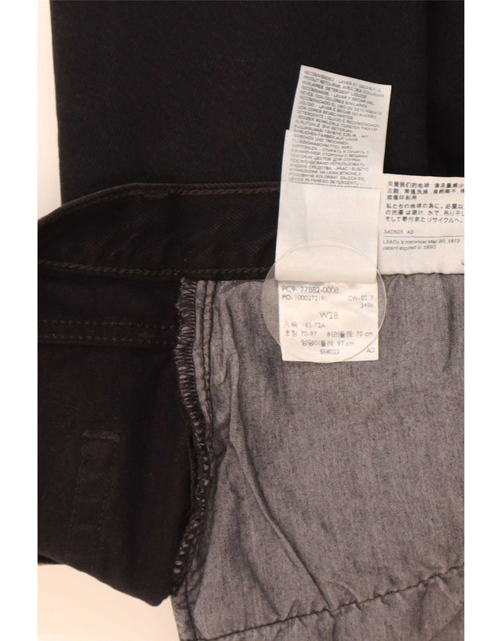 Levi's ženska traper suknja W28 Srednje crni pamuk
