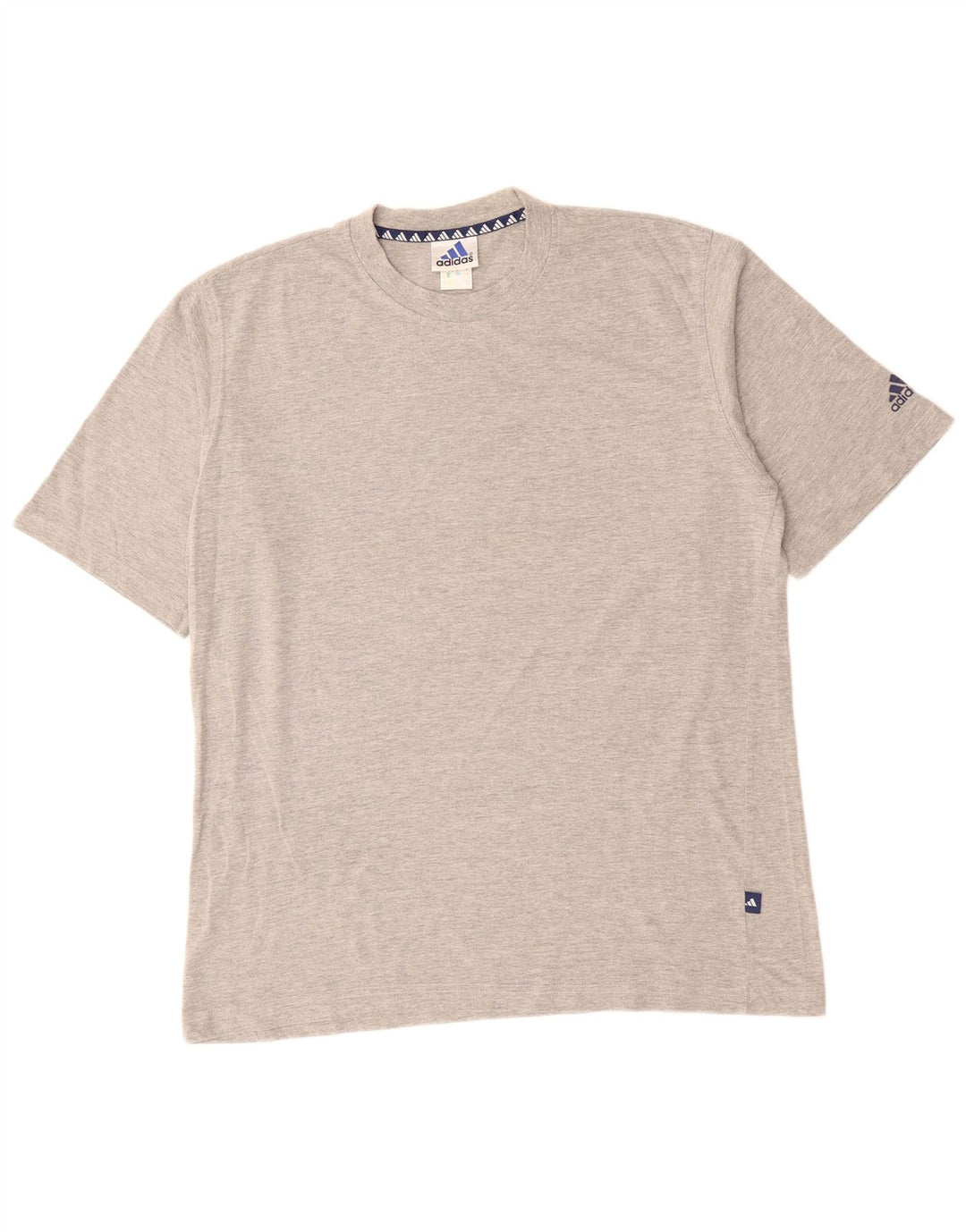 ADIDAS muška majica kratkih rukava UK 44/46 XL sivi pamuk