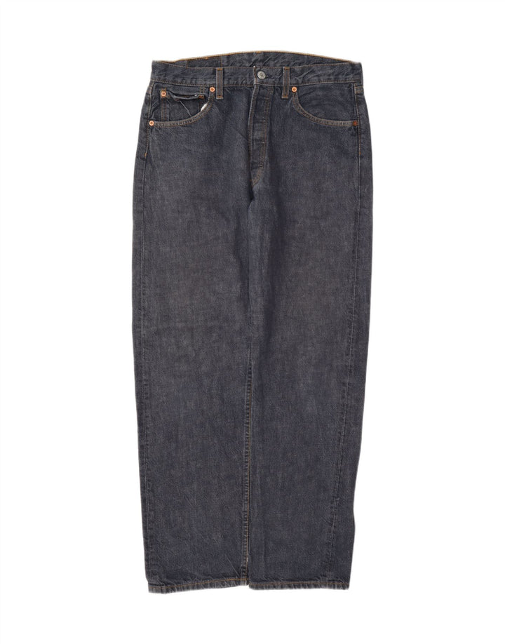 Levi's muške ravne traperice W32 L30 tamnoplave