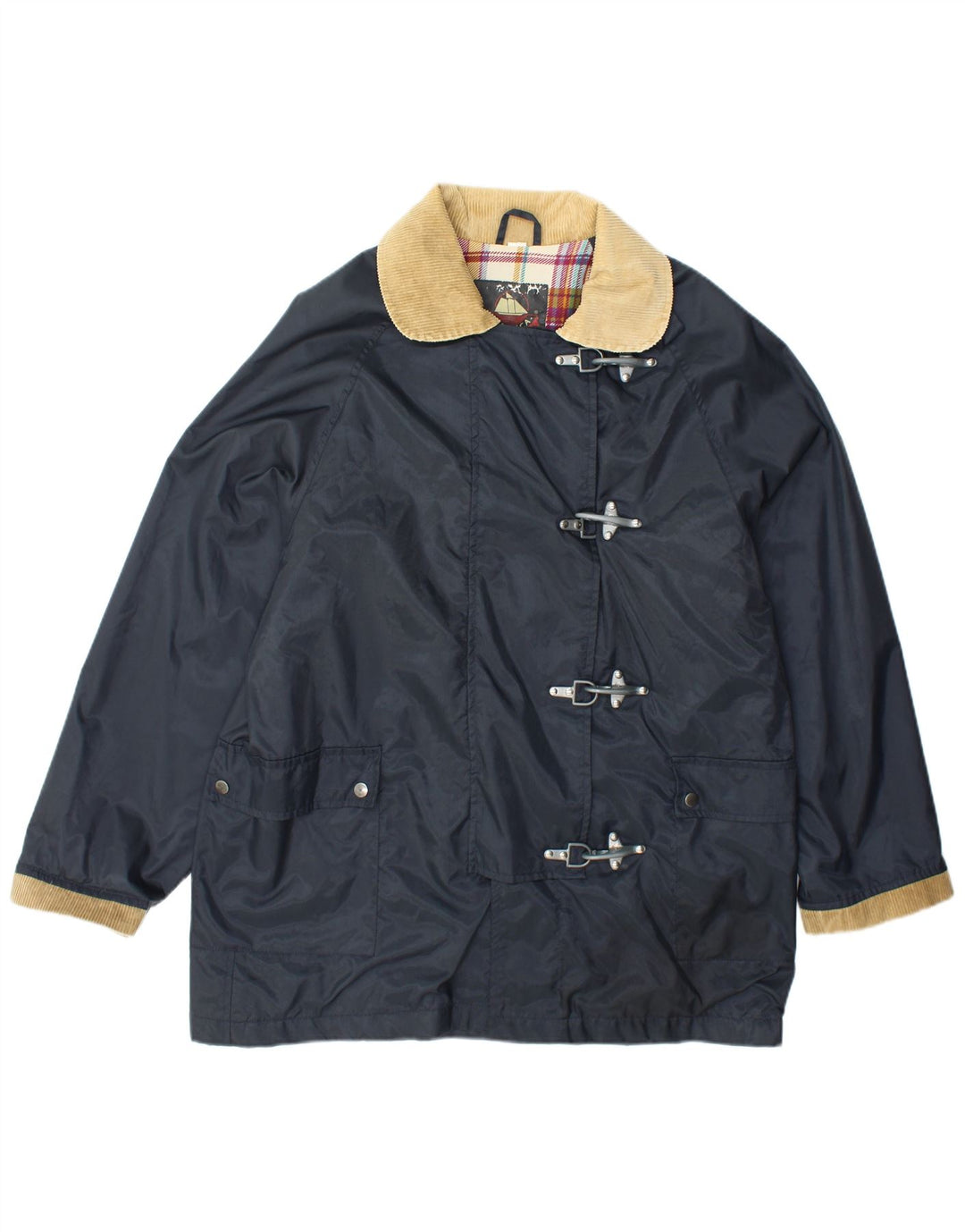 AMERICA Ženska odjeća za jahte Duffle Jakna UK 18 XL mornarsko plava poliamid