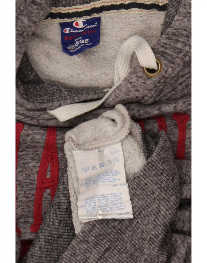 Champion muška majica s kapuljačom Veliki sivi flekasti pamuk