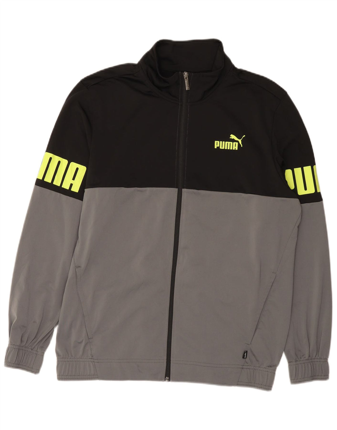 Puna muška trenirka PUMA Graphic, veliki crni poliester u boji