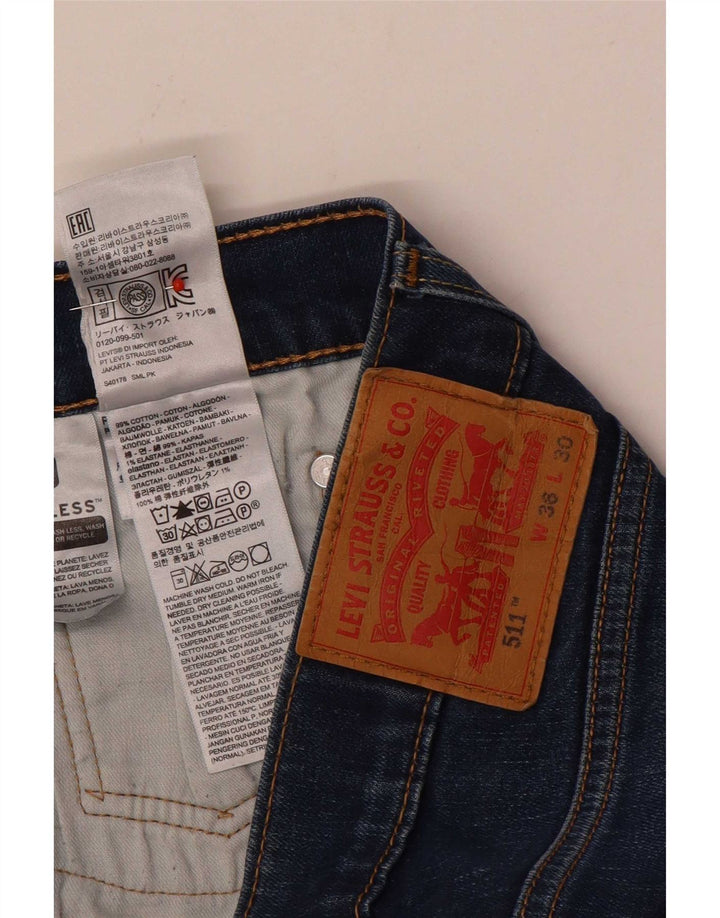 Levi's muške 511 uske traperice W36 L30 plavi pamuk