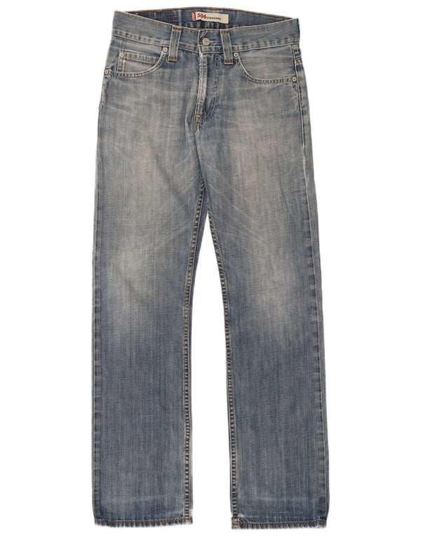 Levi's Mens 506 Standardne Ravne Traperice W30 L34 Plave