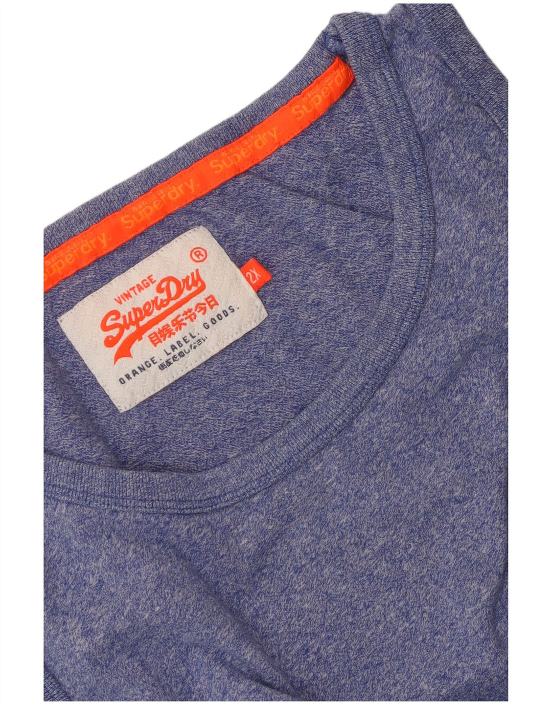 Superdry muški grafički prsluk 2XL s plavim pjegama