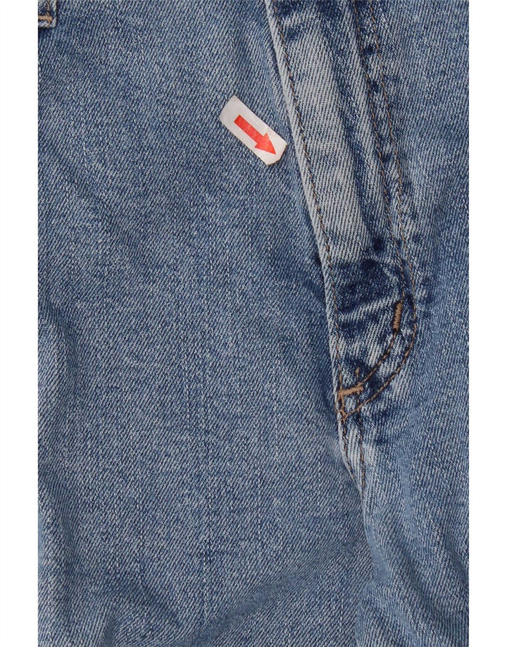 Wrangler muške ravne traperice W34 L30 plavi pamuk