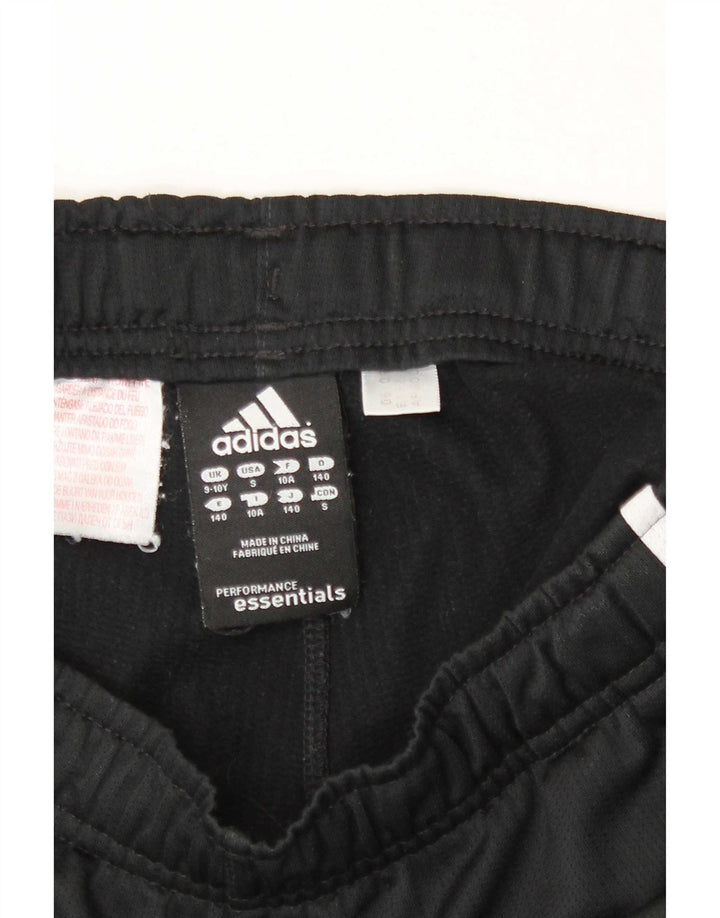 Adidas kratke sportske hlače za dječake 9-10 godina crne poliesterske