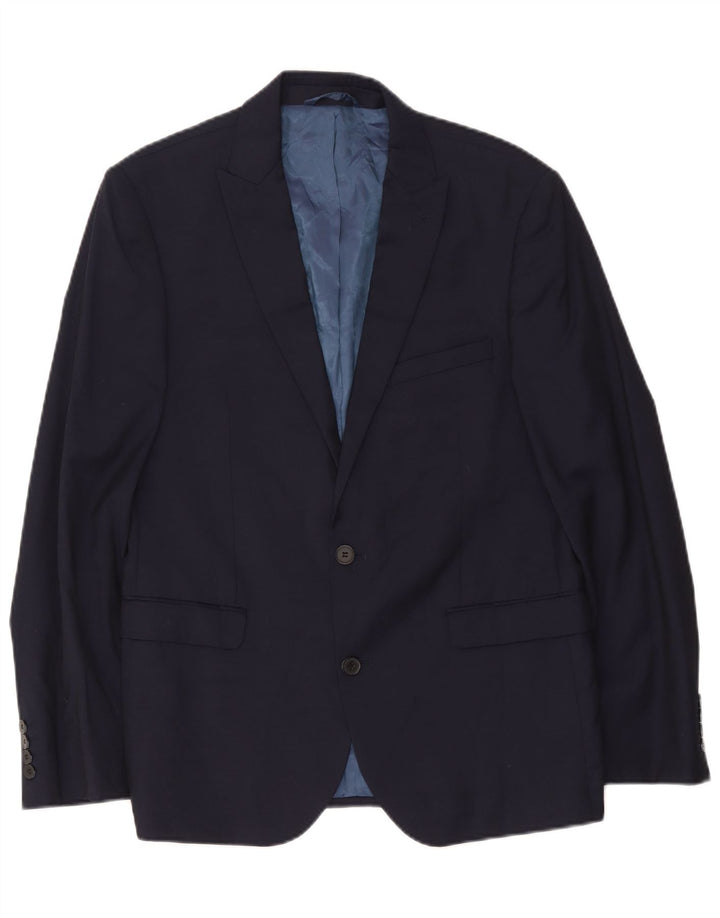 Dkny muška jakna sa 2 gumba IT 52 XL tamnoplava vuna