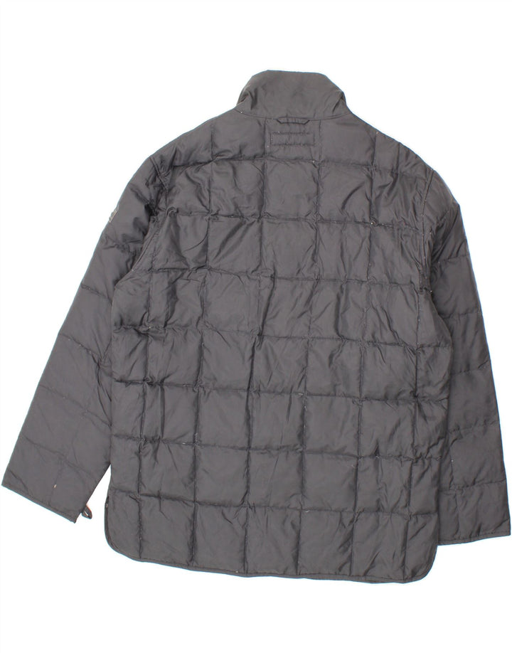 SERGIO TACCHINI Mens Padded Jacket UK 42 XL Black Polyamide Vintage Sergio Tacchini and Second-Hand Sergio Tacchini from Messina Hembry 