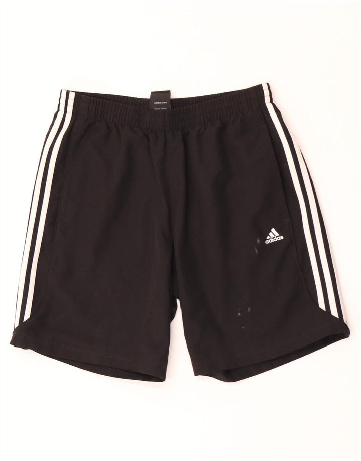 Adidas muške sportske kratke hlače Climalite, veliki crni poliester