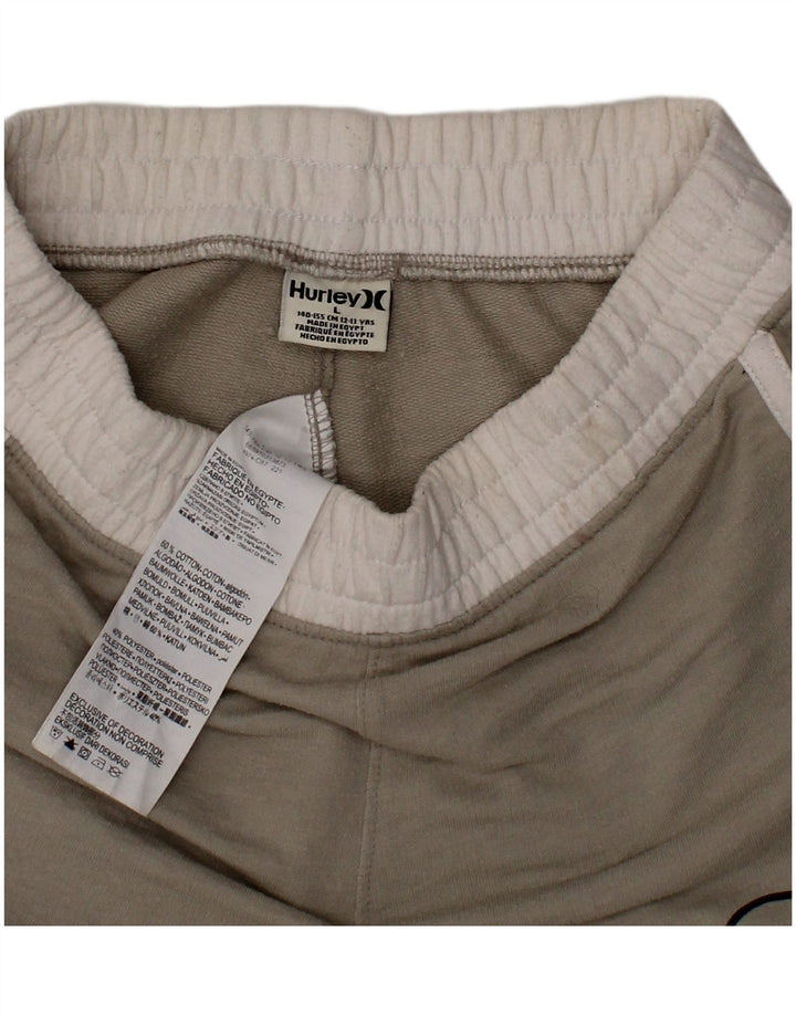 HURLEY Girls Sport Shorts 12-13 Years Large  Green Colourblock