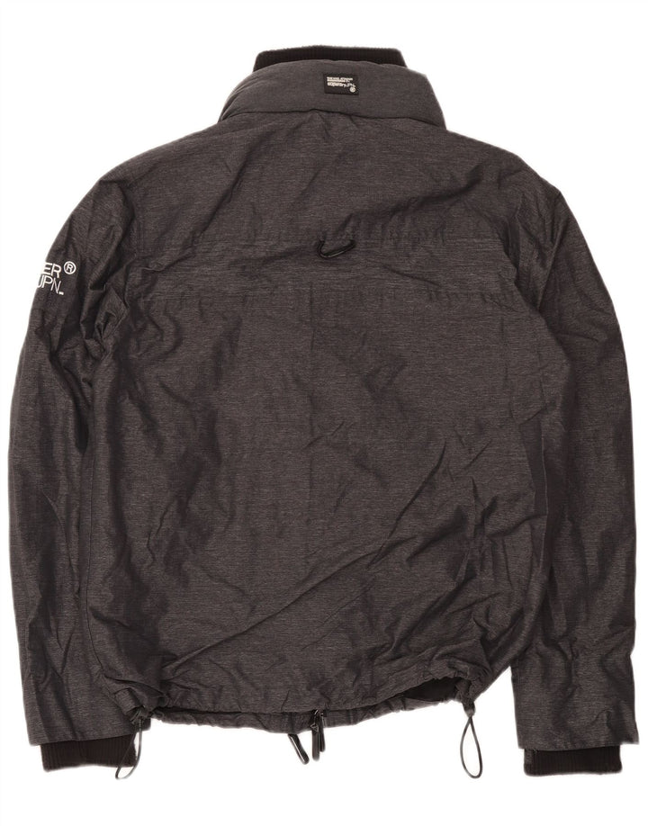 Superdry muška jakna vjetrovka UK 44 2XL crni poliester