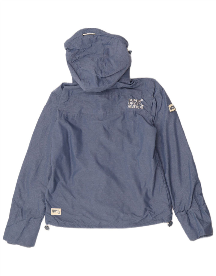 Superdry ženska vjetrovka s grafičkim motivima UK 14 srednje plava