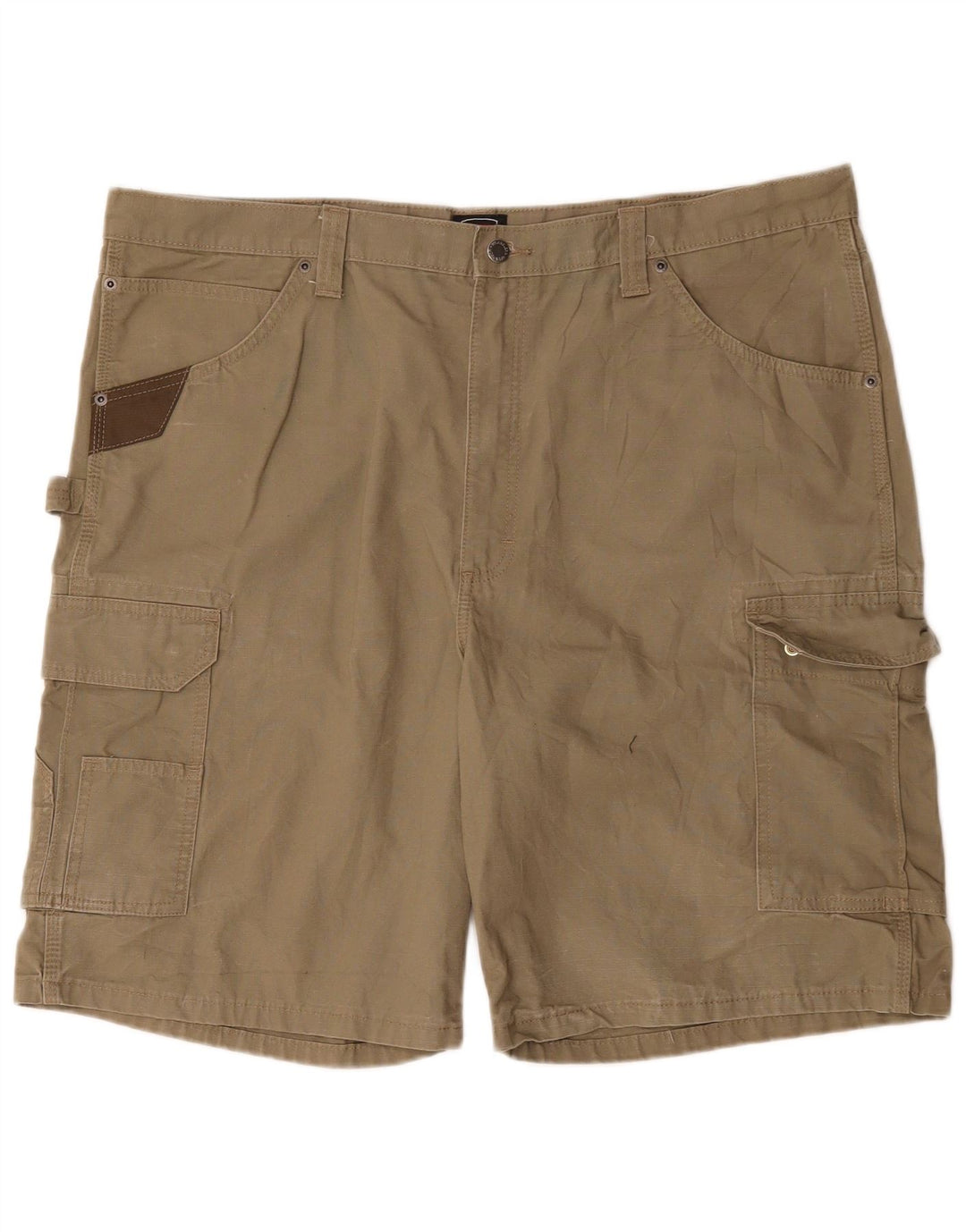 Wrangler muške kargo kratke hlače W42 2XL kaki pamuk