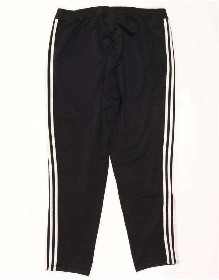 Adidas muške trenirke XL crne poliesterske hlače
