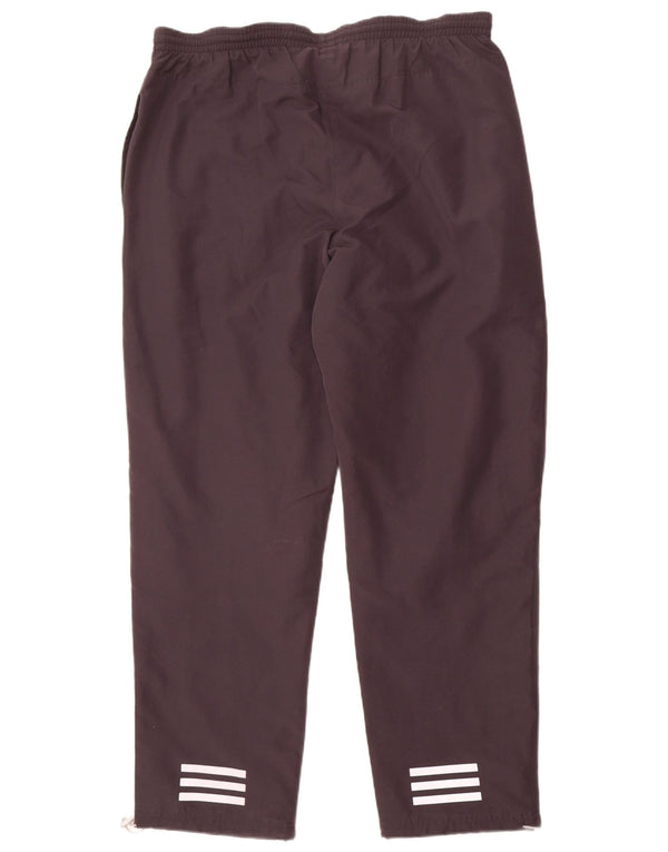 Adidas Mens Tracksuit Trousers UK 42/44 Large  Grey Polyester