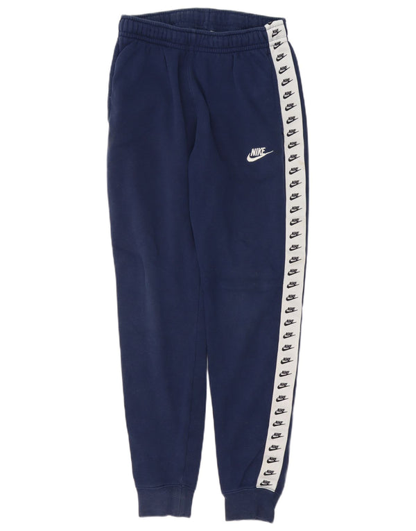 Nike muške grafičke trenirke hlače Joggers XS tamnoplave boje