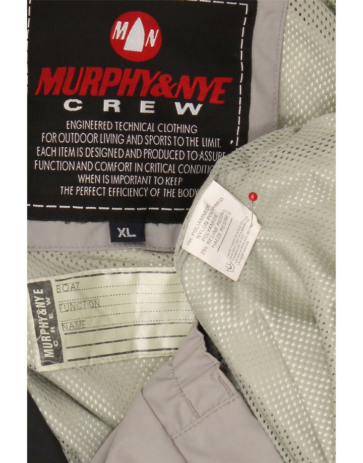 Murphy & Nye muška kišna jakna UK 42 XL sivi najlon