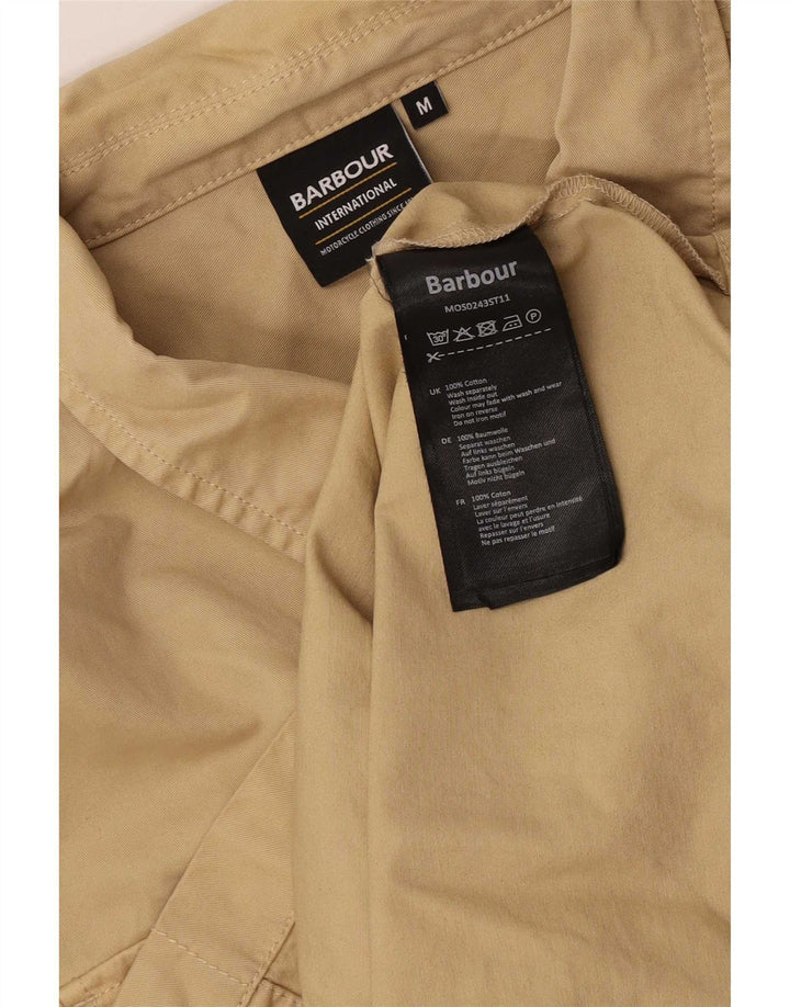 Barbour muška košulja srednje bež pamuk