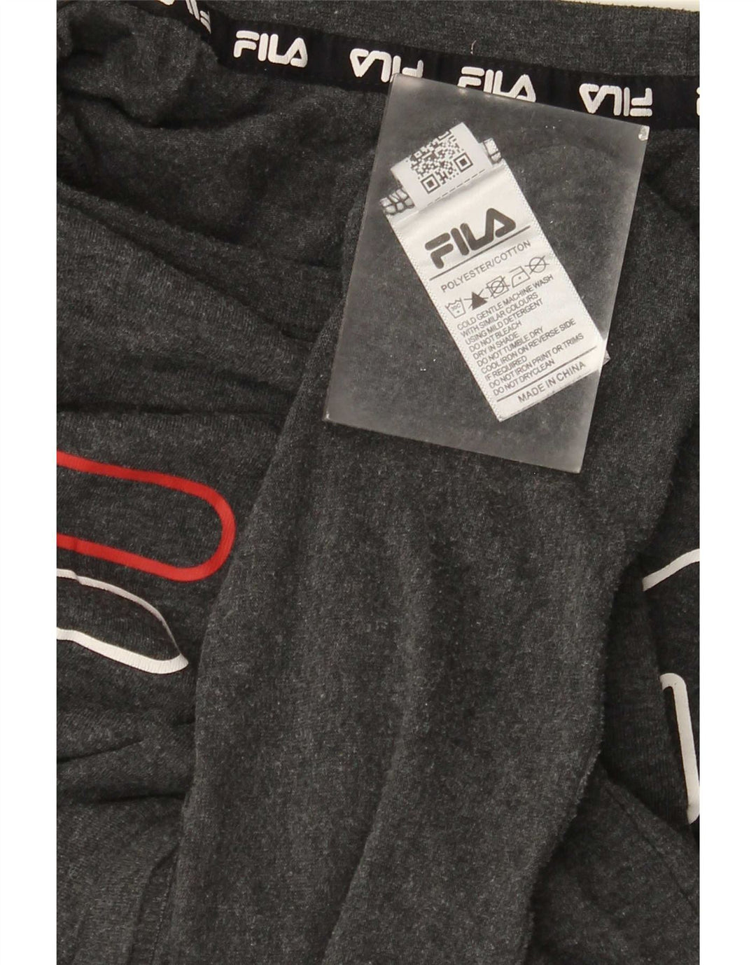 Fila muška majica kratkih rukava s grafičkim motivima, veliki sivi poliester