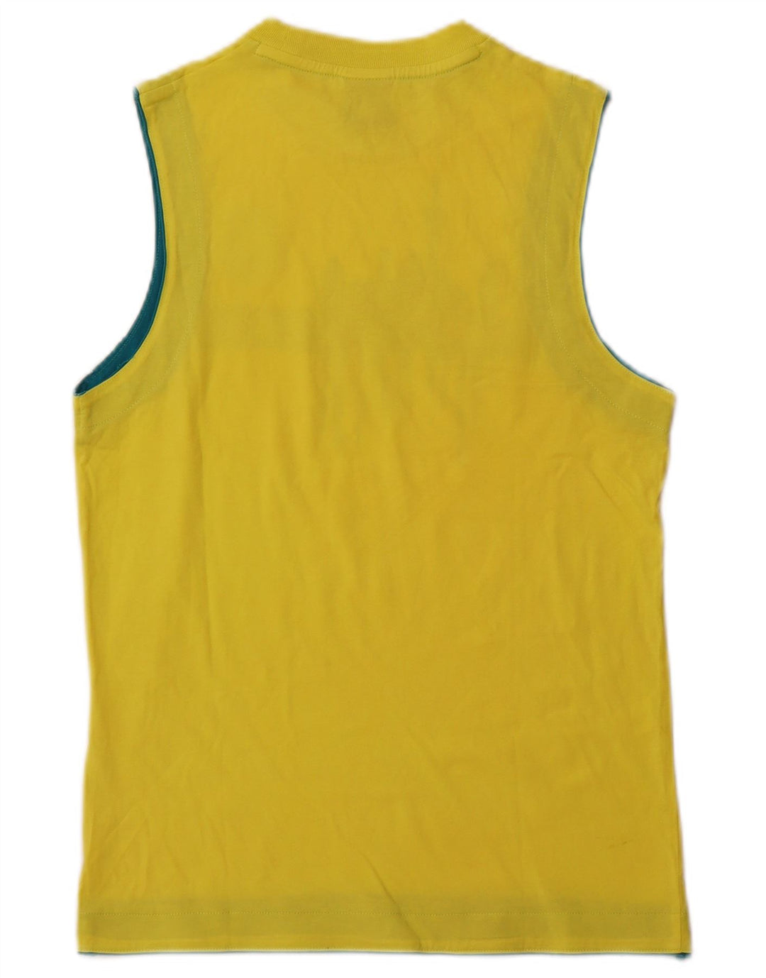 NIKE Boys Graphic Vest Top 12-13 Year Large Yellow