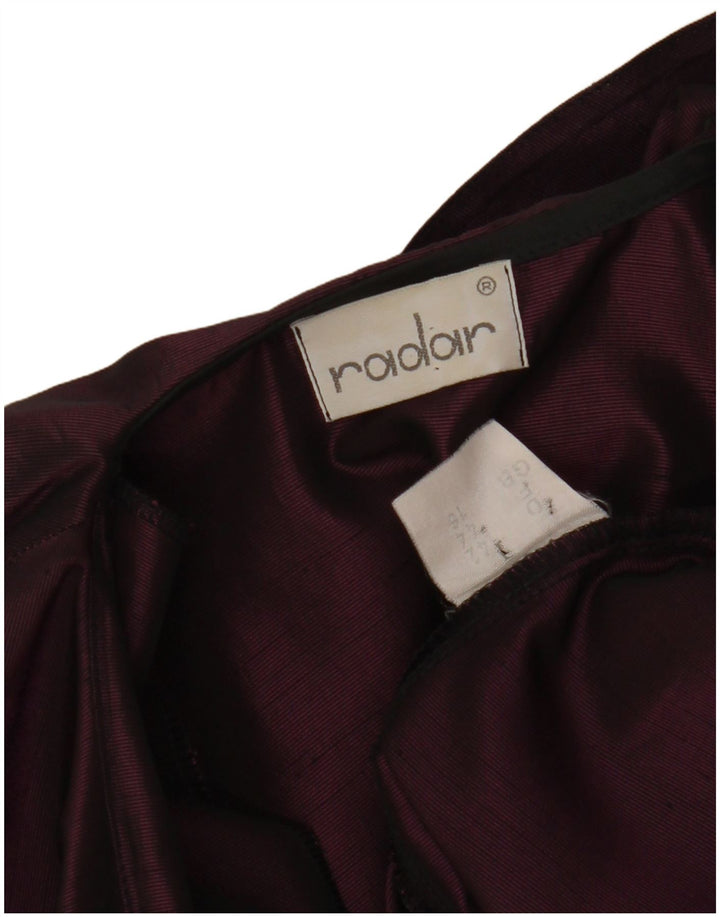 VINTAGE kratki ženski sako s jednim gumbom UK 16 Velika ljubičasta