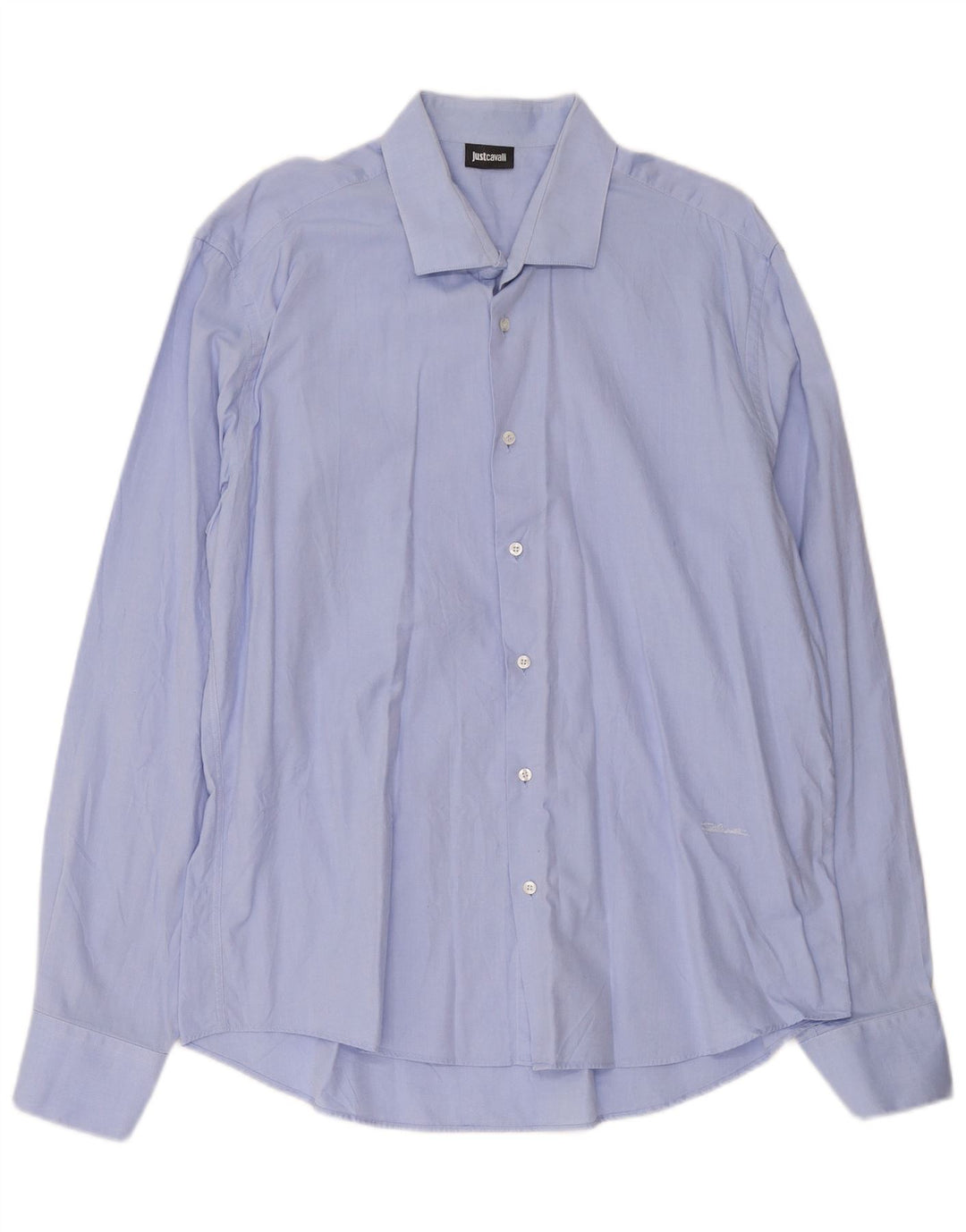 Just Cavalli muška košulja veličina 45 17 3/4 XL plava
