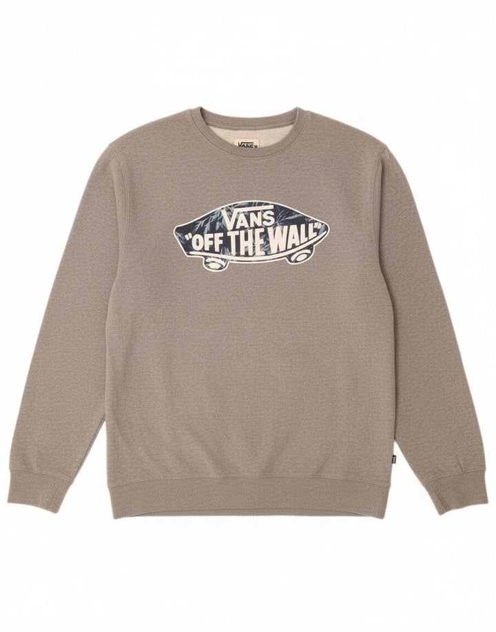 Vans muška majica s grafičkim motivima XL, sivi pamuk