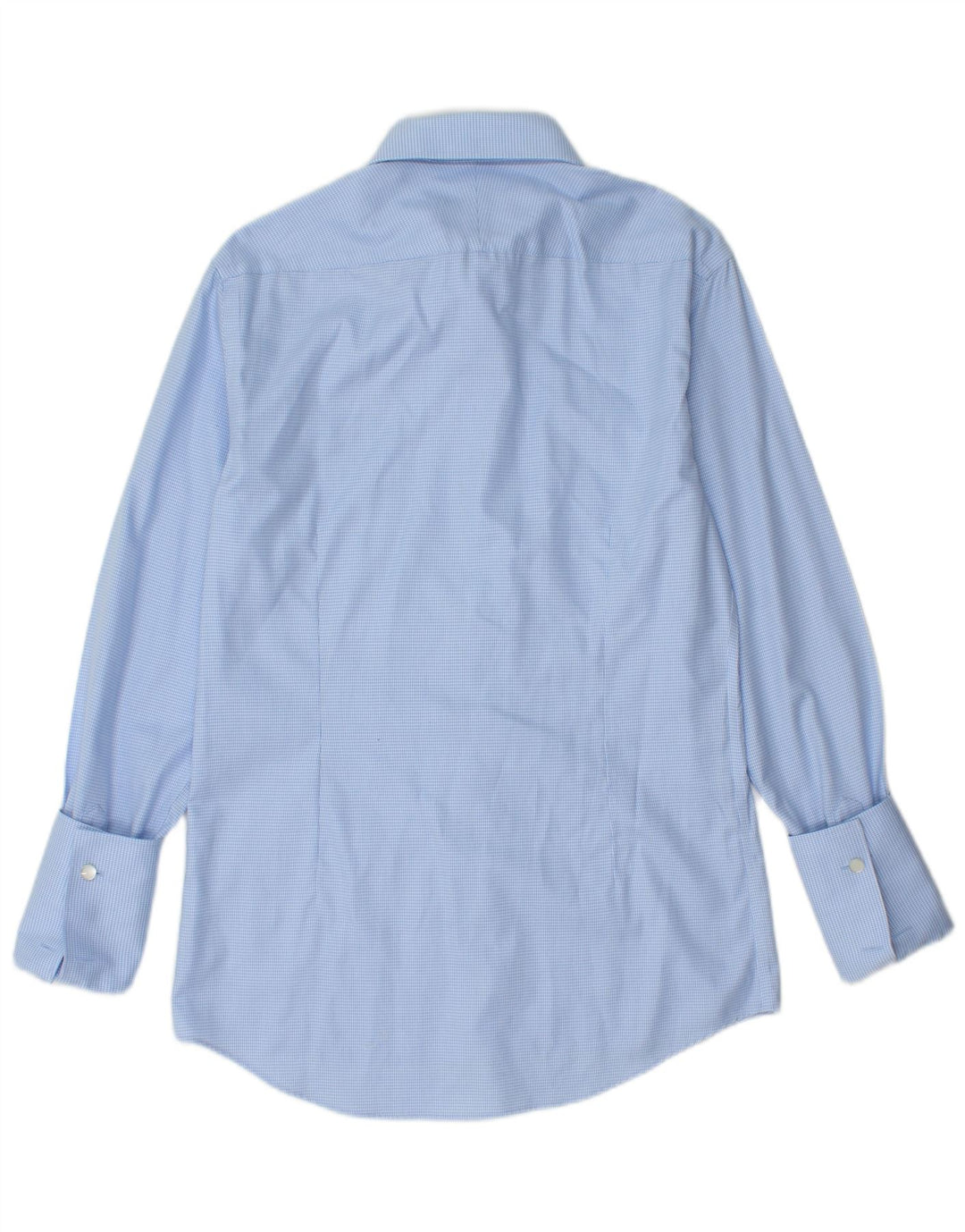 Moss 1851 muška svečana košulja uskog kroja, veličina 38 15 srednje plava, houndstooth