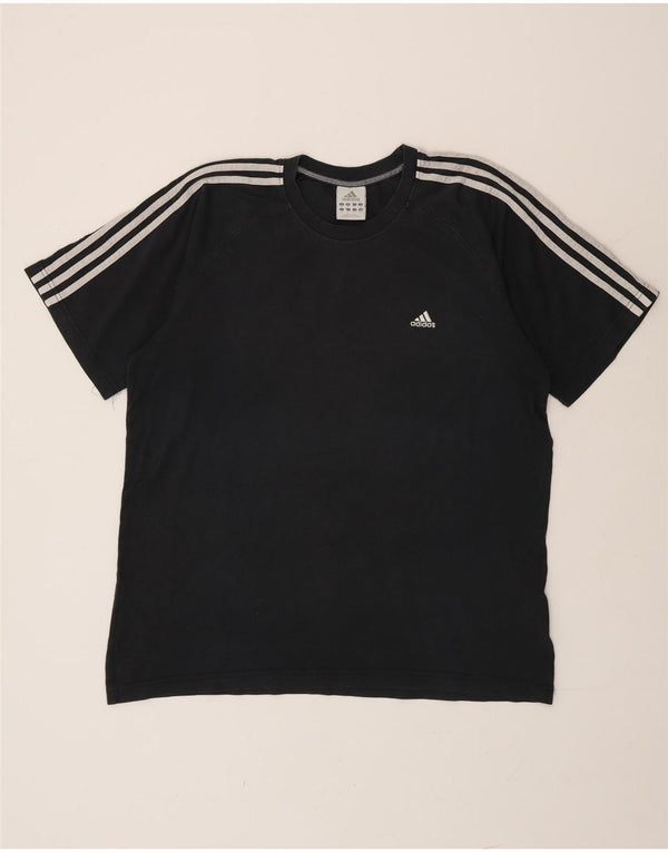 Adidas muška majica kratkih rukava XL tamnoplavi pamuk