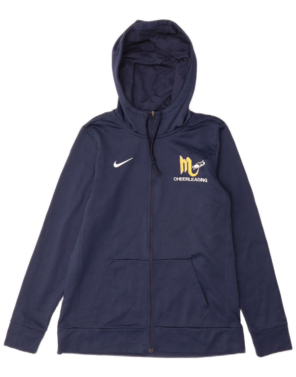Nike Ženska majica s kapuljačom Mars Cheerleading Zip UK 12 Srednje tamnoplava