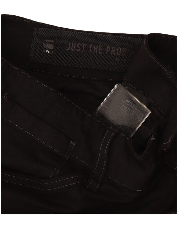 G-STAR Muške uske Cargo hlače W36 L32 crni pamuk